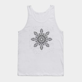 MANDALA IN BLACK amazing mandala Tank Top